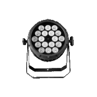18pcs waterproof par light