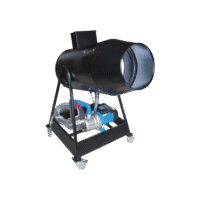 Jet foam machine