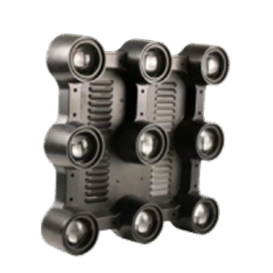 9pcs 30W matrix lights