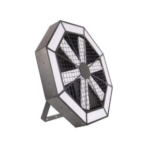 LED fan backlight