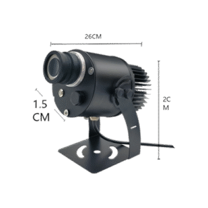 Waterproof rotating projection lamp
